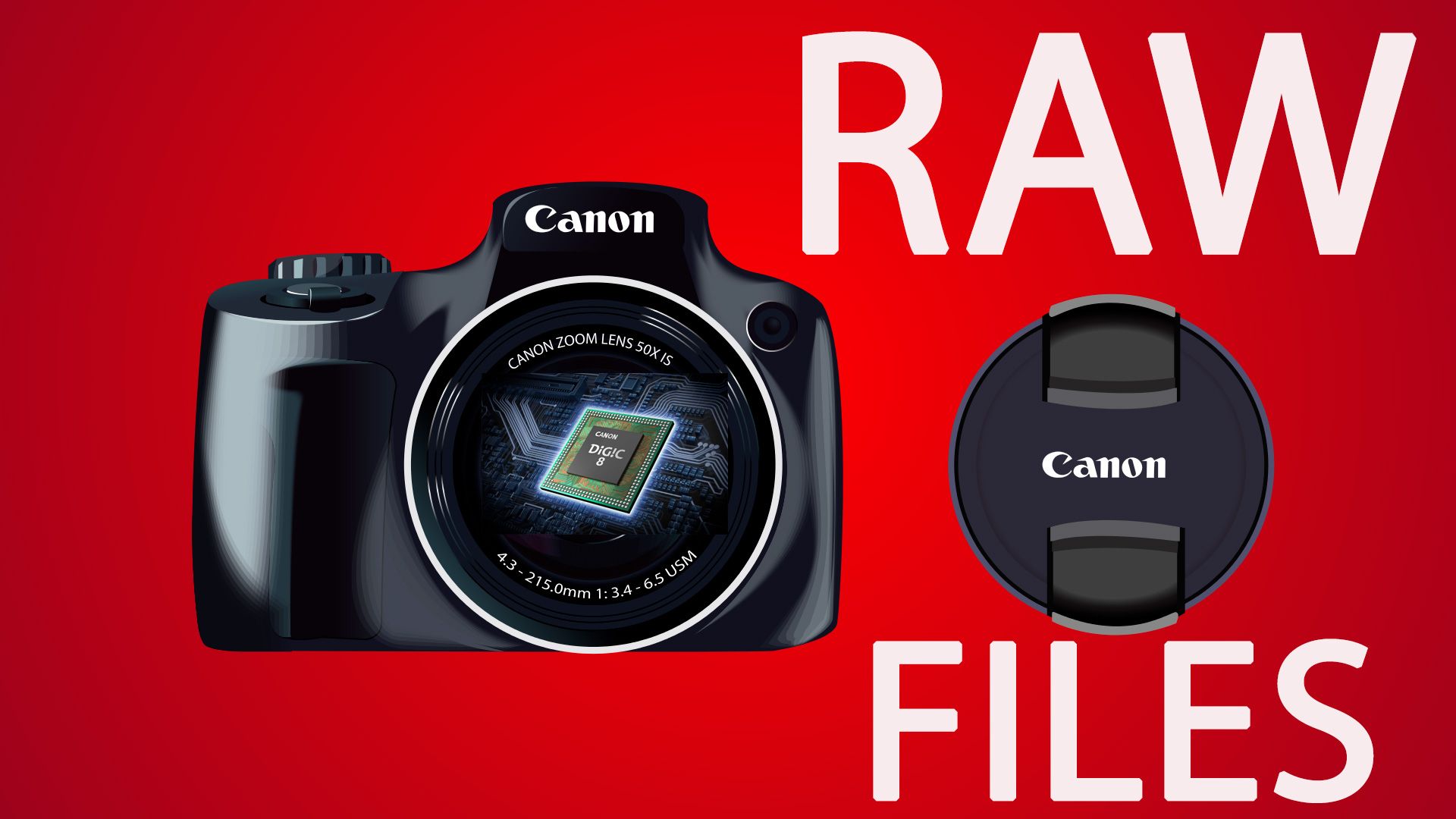 Canon RAW-bilde for konvertering..
