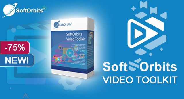 SoftOrbits Video Toolkit Skjermbilde